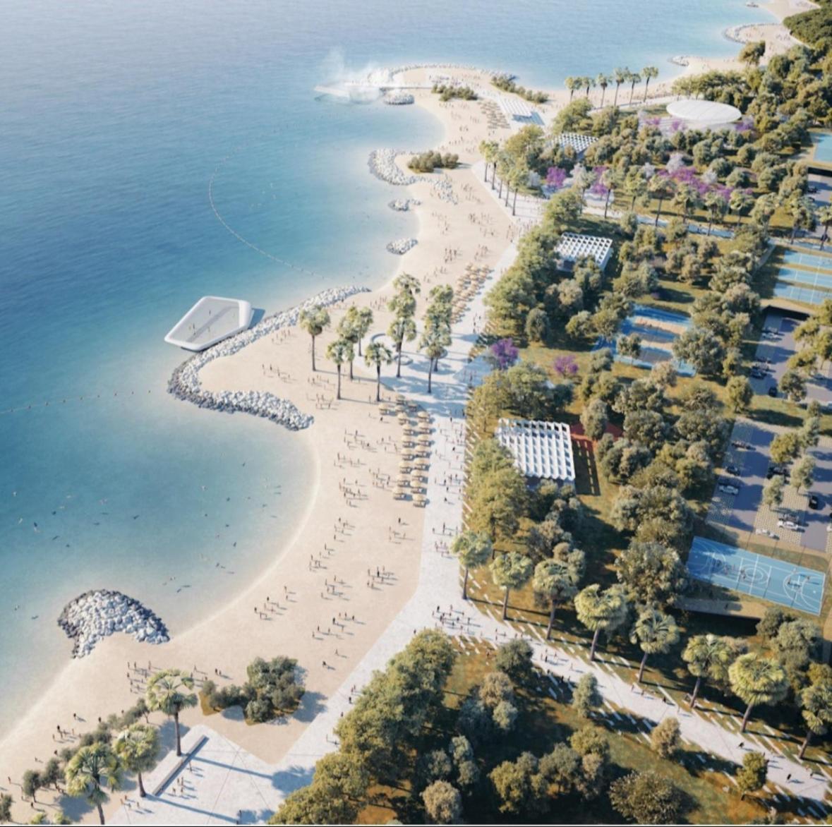 Lodore Del Mare Apartment On The Beach Split Exteriör bild